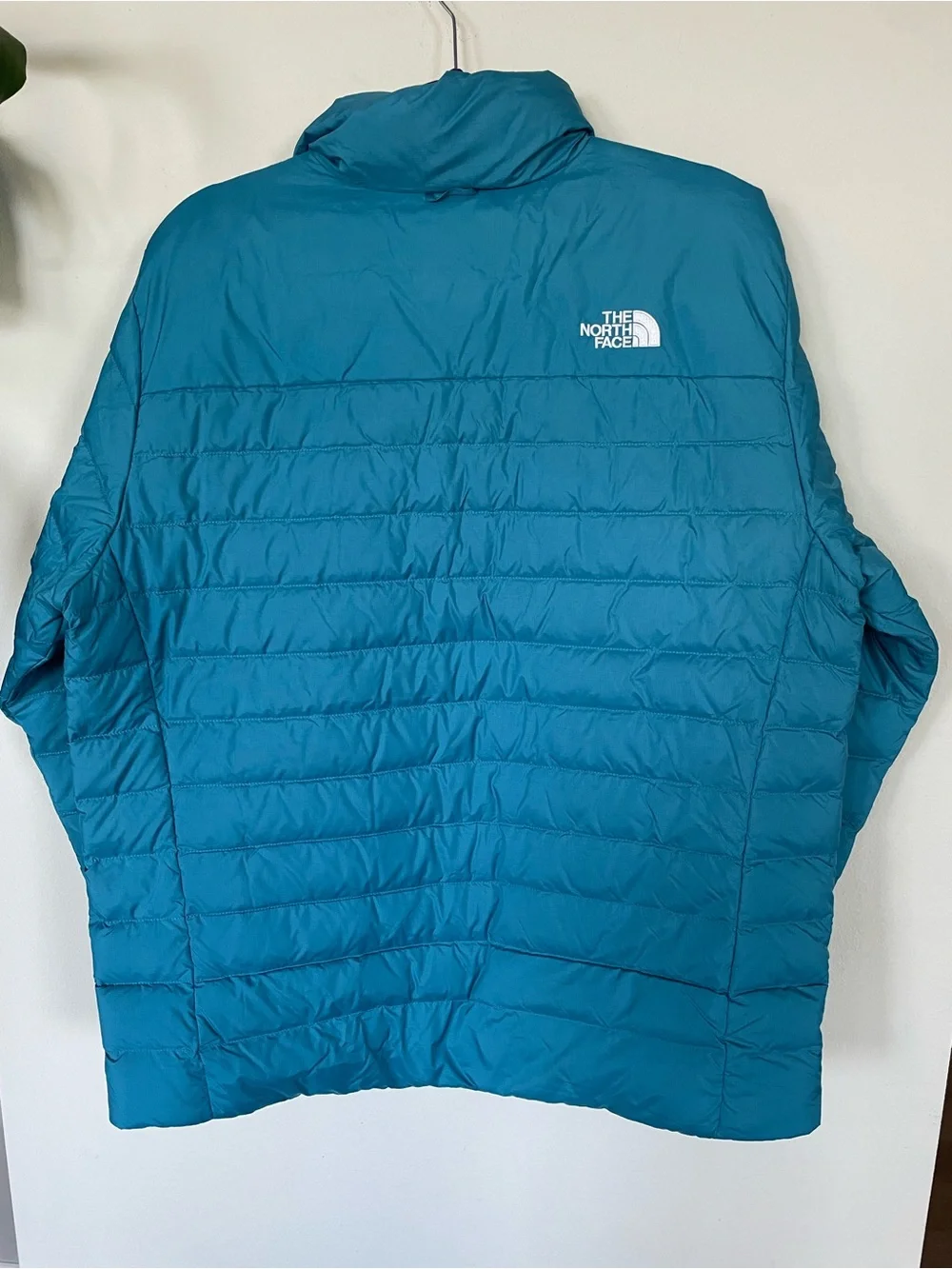 NWT The North Face Men’s Minoqua Down Coat Puffer Jacket Digital Steel Size L
